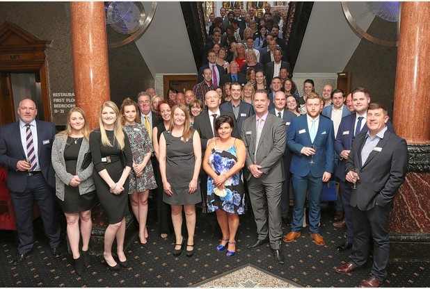 Astute Raising Our Glasses With Other Finalists For Derby Telegraph’s Business Awards 2016