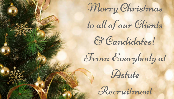 Merry Christmas from all of us at Astute