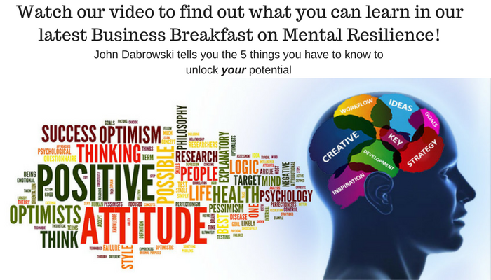 Watch a great short video by John Dabrowski for our Mental Resilience workshop on 15th February..