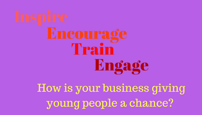 How is your business giving young people a chance?