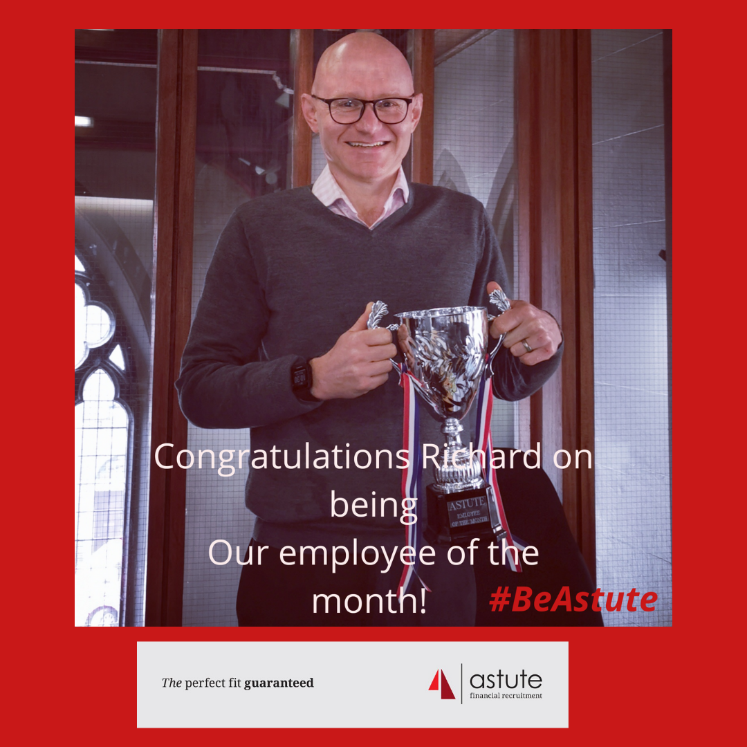Congratulations to Richard Bowe on being our Employee of the Month!