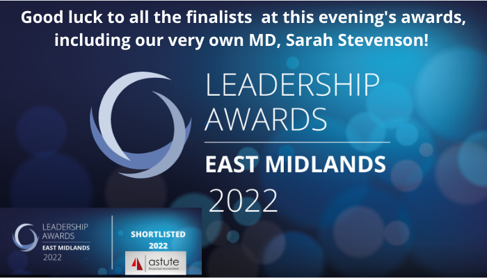One of our MD’s is a finalist for The Business Desk.com’s Leadership Awards!